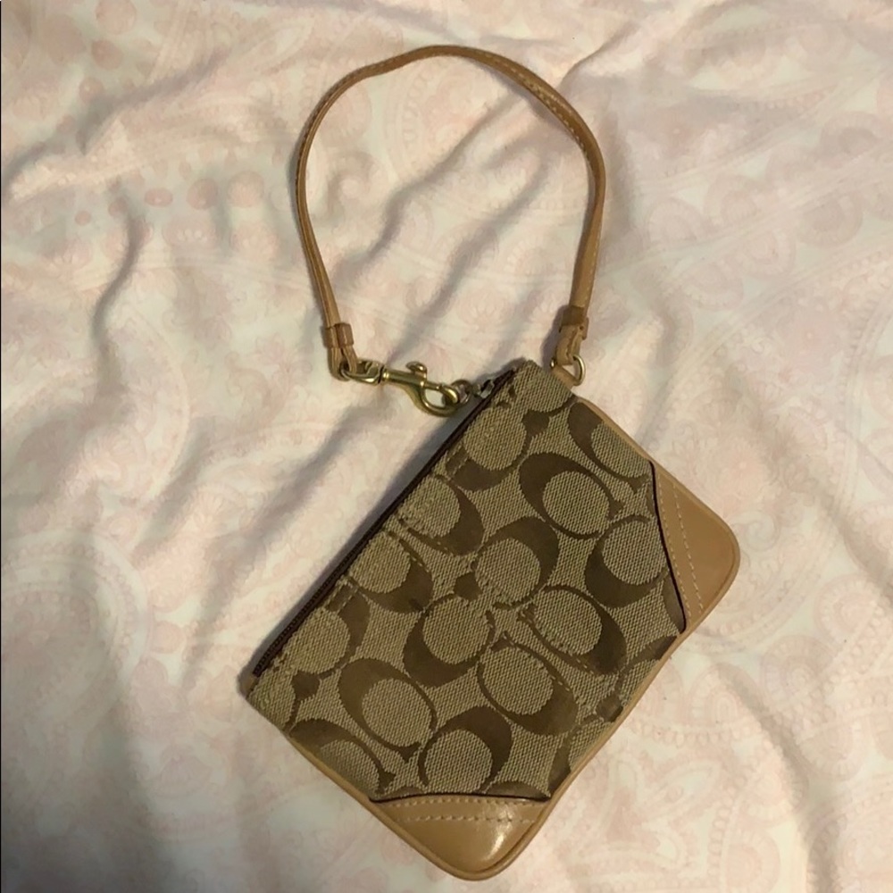 Coach wristlet